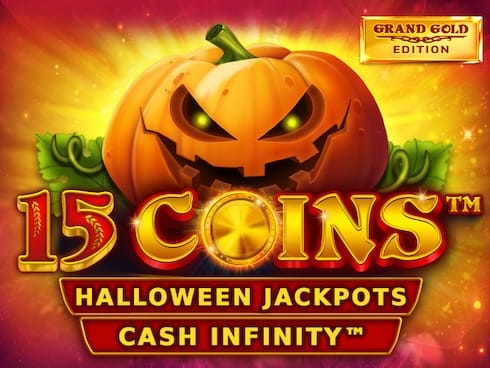 15 Coins Grand Gold Edition Halloween Jackpots game cover