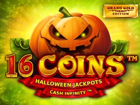 16 Coins Grand Gold Edition Halloween Jackpots game cover